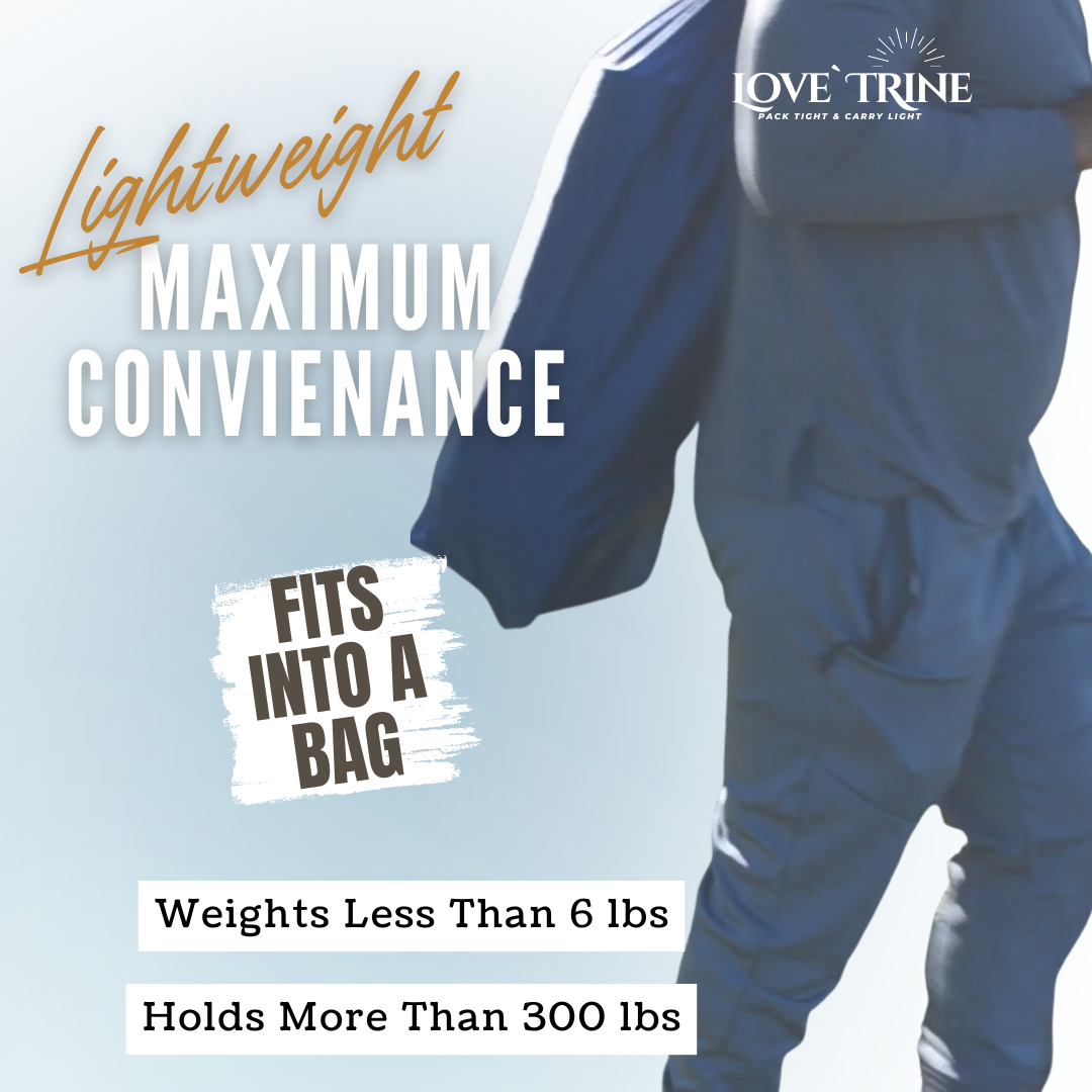 LoveTrine Love`Trine compact lightweight heavy duty portable Toilets