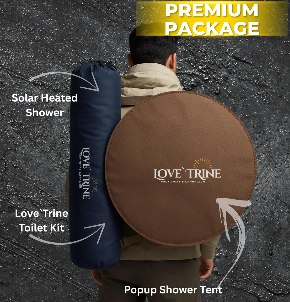 The ultra lightweight portable toilet for all shapes and sizes
