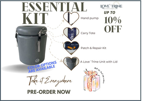 Essential Package - Love`Trine Lightweight Portable Toilet Special 10% off