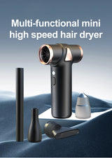 Portable Hair Dryer USB Powered for Outdoor Activities Travel, Camping, Fishing, Biking, Running, Hiking, Hunting Trips