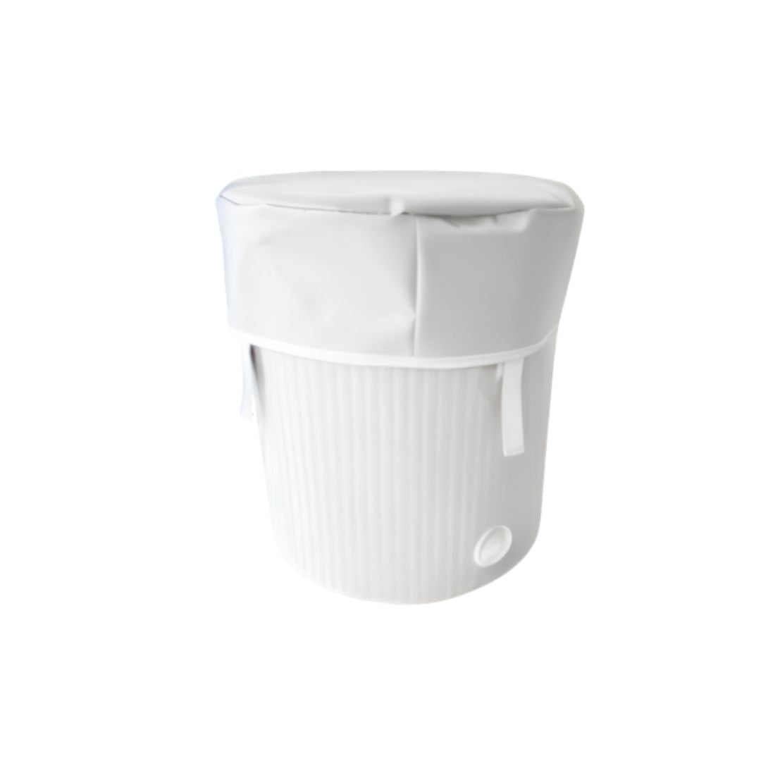 LoveTrine White Compact Portable Lightweight Toilet