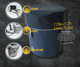 2-IN-1 Child Size INSTANT PORTABLE TOILET l LIGHTWEIGHT COMPACT HEAVY DUTY WATERPROOF