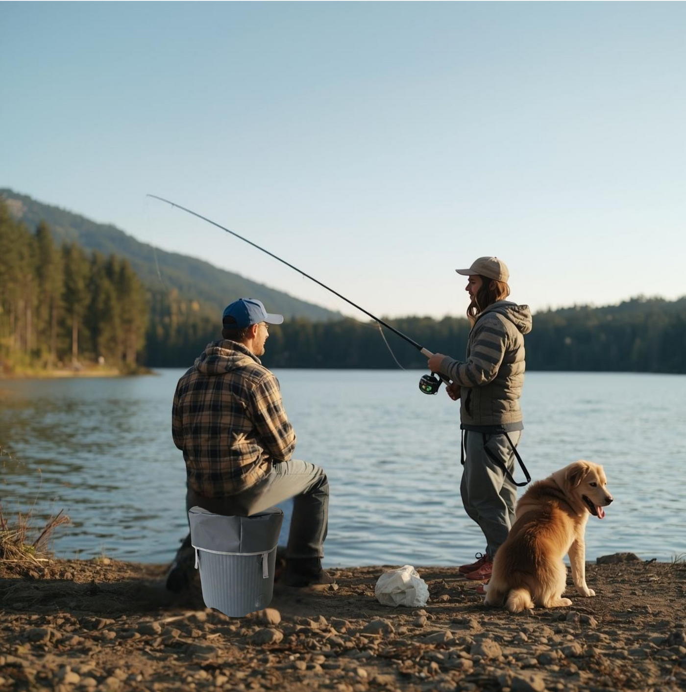 Portable Toilet for fishing overlading camping gear family RVs mobile homes off grid nomads boating