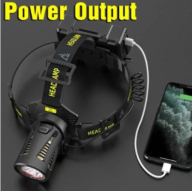 Powerful Waterproof Head lamp Light