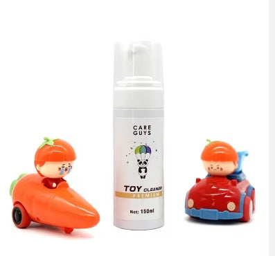 Organic Toy Cleaner Gentle Foaming Cleanser. Natural Toy Cleaning Foam, Fragrance-Free